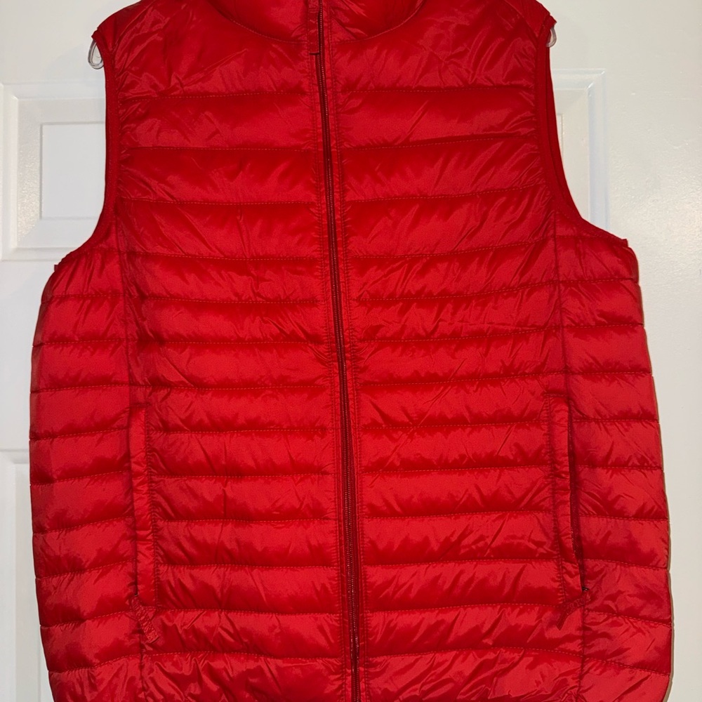 Amazon Essentials Bold Red Vest